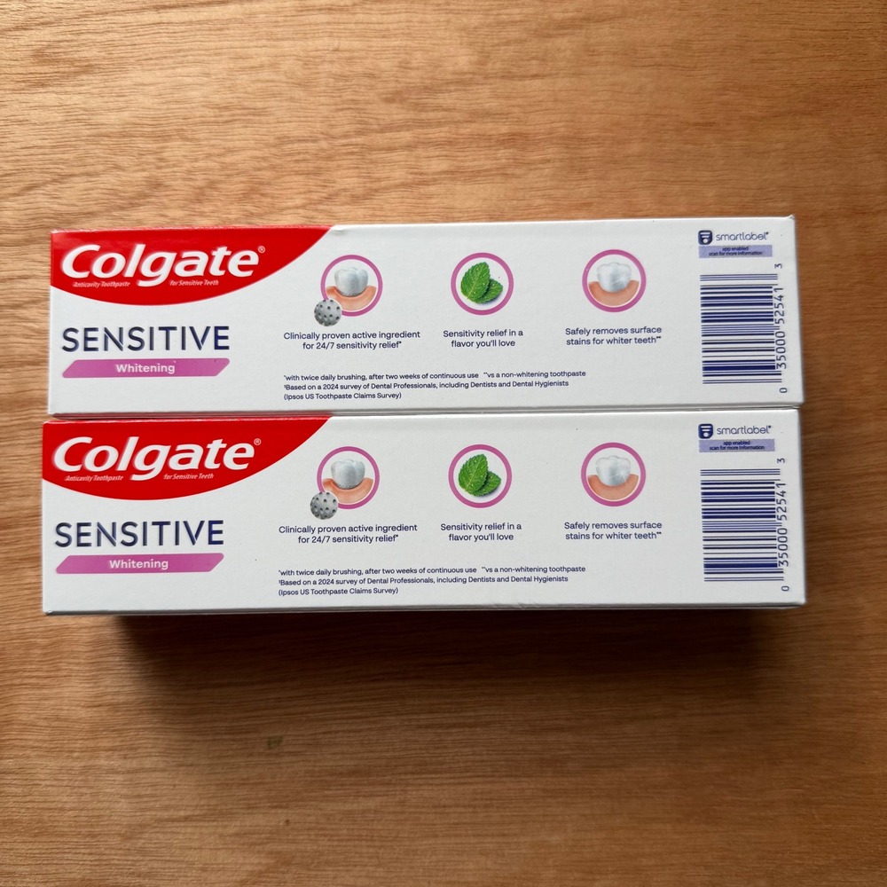 Colgate Sensitive Whitening Toothpaste Clean Spearmint Gel product home dental - Picture 5 of 7